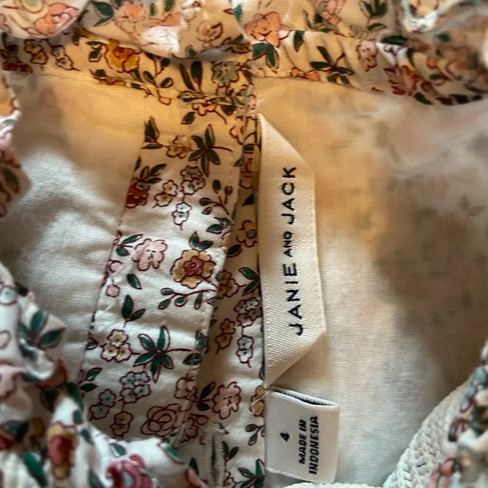 Janie and Jack Floral Print Dress - Picture 2 of 7